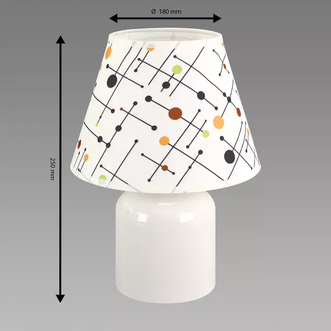 Lámpa IMBIR E14 WHITE 04102 LB1,3