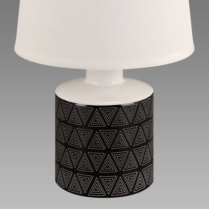Lámpa TOPIK E14 WHITE/BLACK 04103 LB1