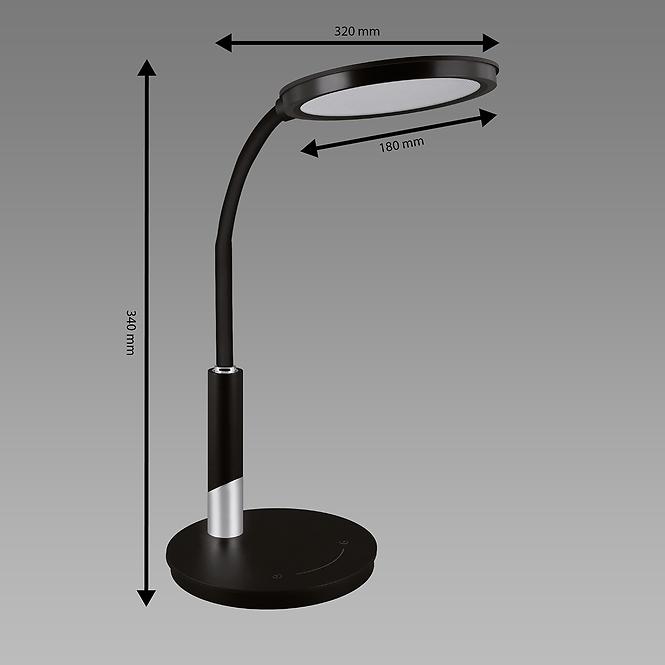 Lámpa SAMUEL LED BLACK 04174 LB1