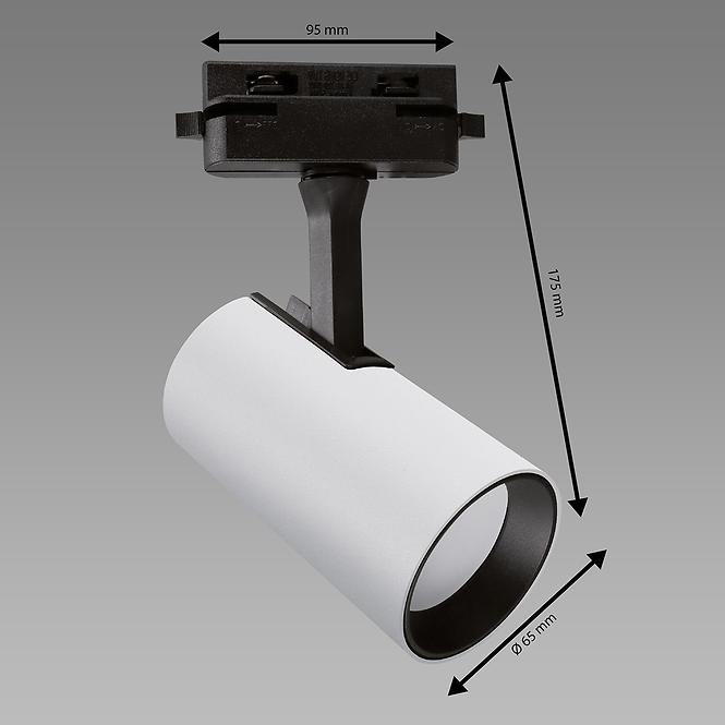 Lámpa LUTER TRA GU10 WHITE/BLACK 04084 K1