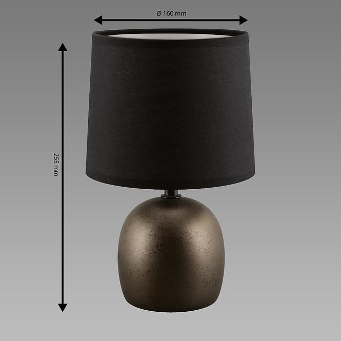 Lámpa ATENA E14 C BLACK 04056 LB1