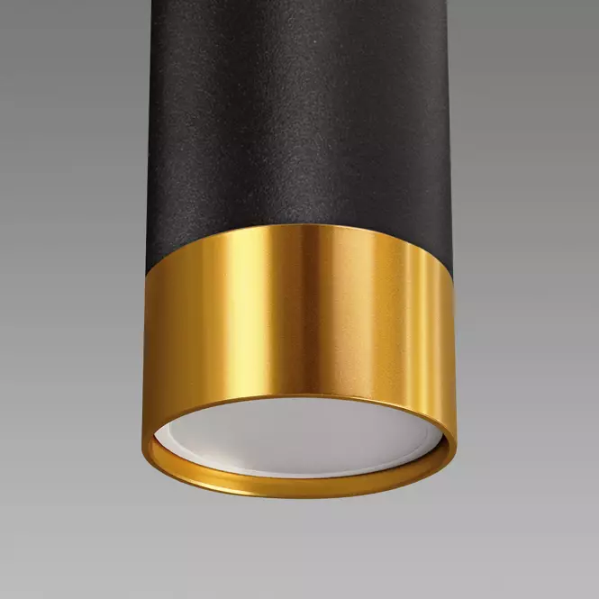 Lámpa PUZON DWL GU10 BLACK/GOLD 04123 K1,4