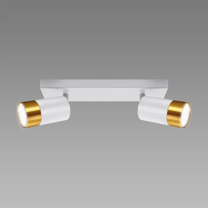 Lámpa PUZON SPT GU10 2L WHITE/GOLD 04124 LS2