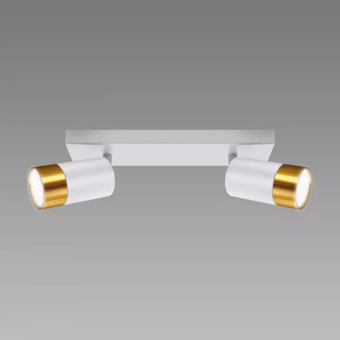 Lámpa PUZON SPT GU10 2L WHITE/GOLD 04124 LS2