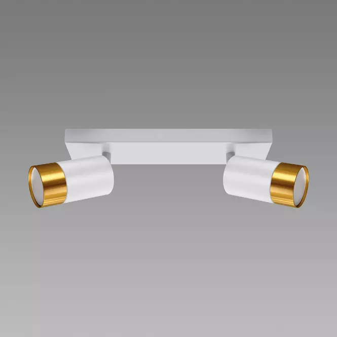 Lámpa PUZON SPT GU10 2L WHITE/GOLD 04124 LS2,2