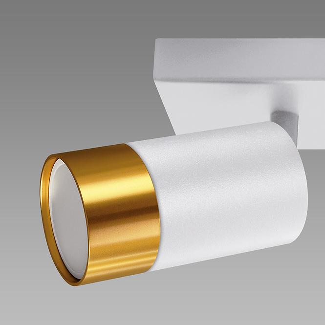 Lámpa PUZON SPT GU10 2L WHITE/GOLD 04124 LS2