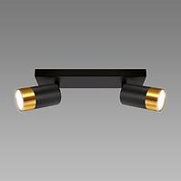 Lámpa PUZON SPT GU10 2L BLACK/GOLD 04125 LS2