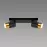 Lámpa PUZON SPT GU10 2L BLACK/GOLD 04125 LS2