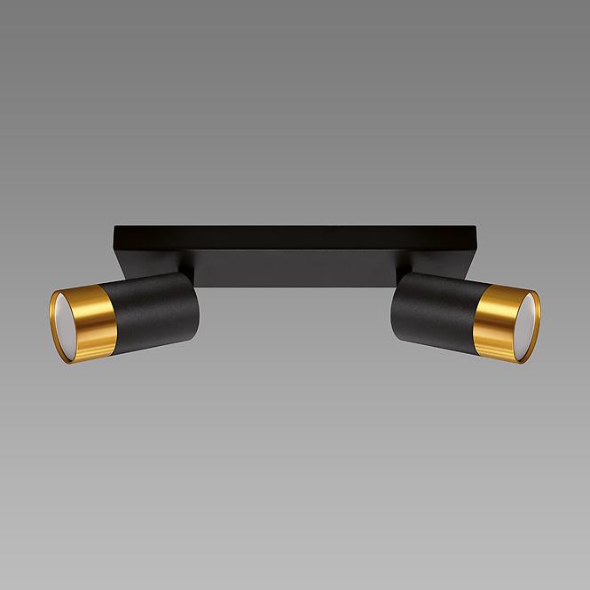 Lámpa PUZON SPT GU10 2L BLACK/GOLD 04125 LS2