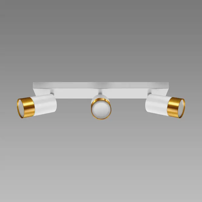 Lámpa PUZON SPT GU10 3L WHITE/GOLD 04126 LS3