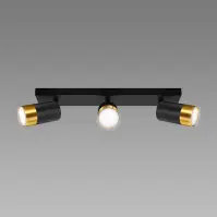 Lámpa PUZON SPT GU10 3L BLACK/GOLD 04127 LS3