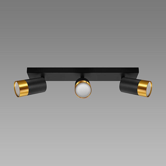 Lámpa PUZON SPT GU10 3L BLACK/GOLD 04127 LS3