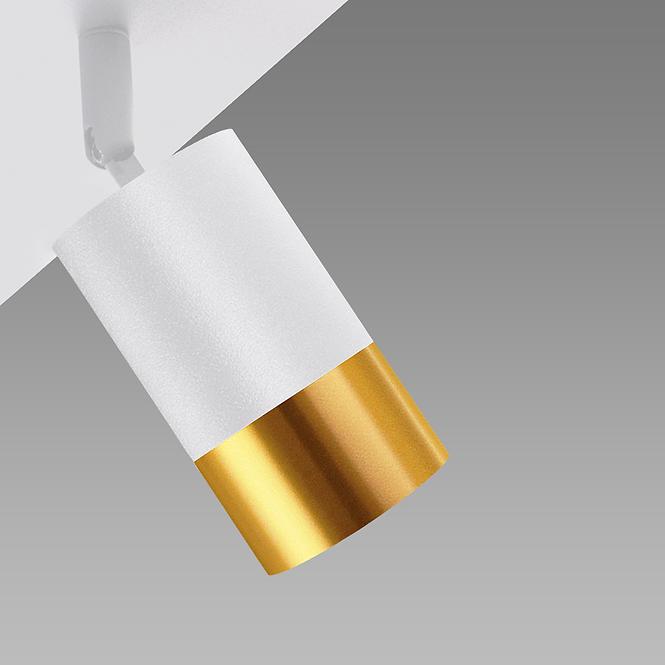 Lámpa PUZON SPT GU10 4D WHITE/GOLD 04128 LS4