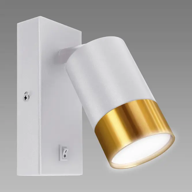 Lámpa PUZON WLL GU10 WHITE/GOLD 04132 LS1