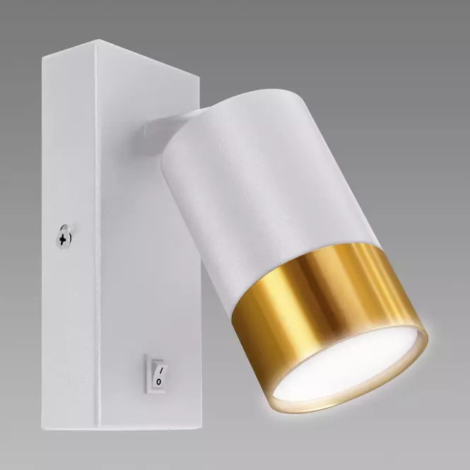 Lámpa PUZON WLL GU10 WHITE/GOLD 04132 LS1