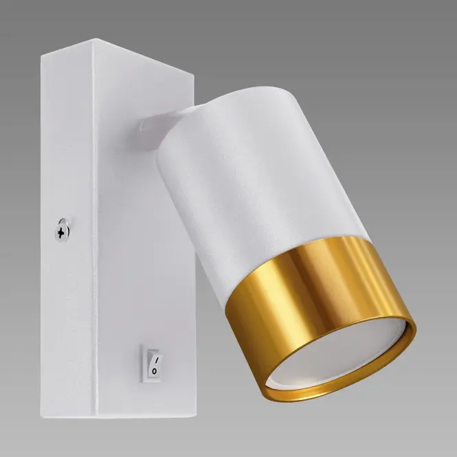 Lámpa PUZON WLL GU10 WHITE/GOLD 04132 LS1