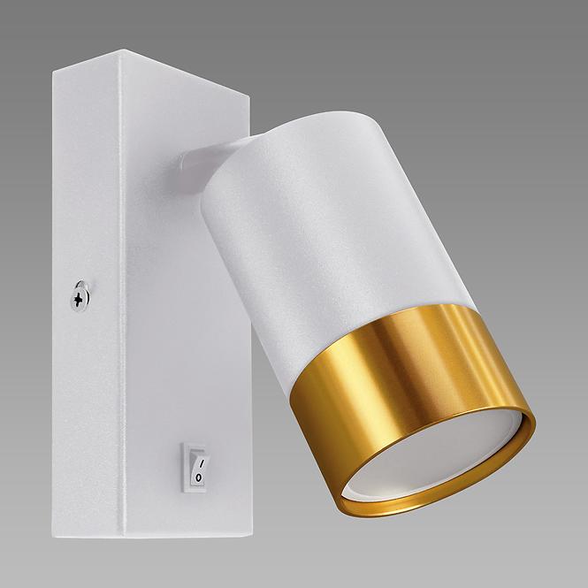 Lámpa PUZON WLL GU10 WHITE/GOLD 04132 LS1