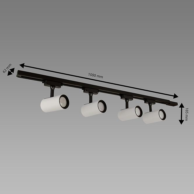 Lámpa LUTER 4XGU10 WHITE 04079 SET SZYN LW4