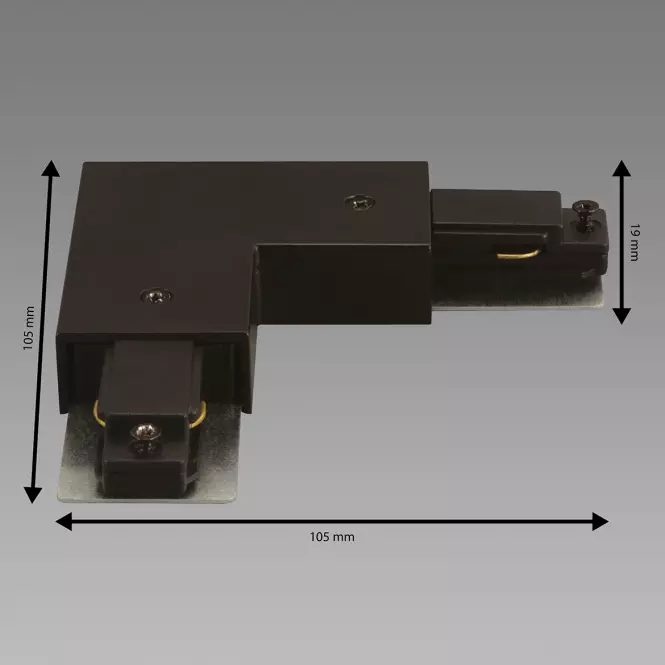 Lámpa CONNECTOR PS230V L BLACK 04111 SZYN,2
