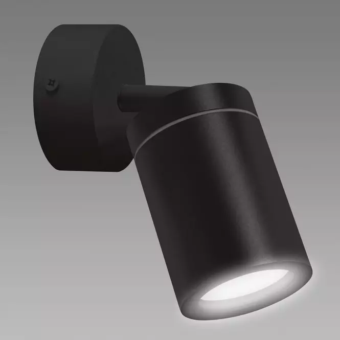 Lámpa TENOR GU10 1C BLACK 04069 IP44 LS1