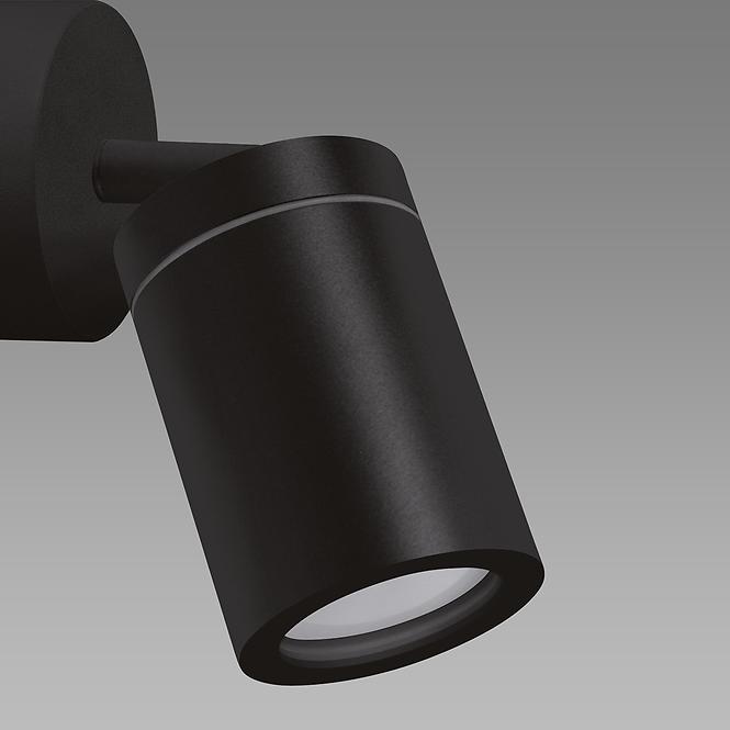 Lámpa TENOR GU10 1C BLACK 04069 IP44 LS1