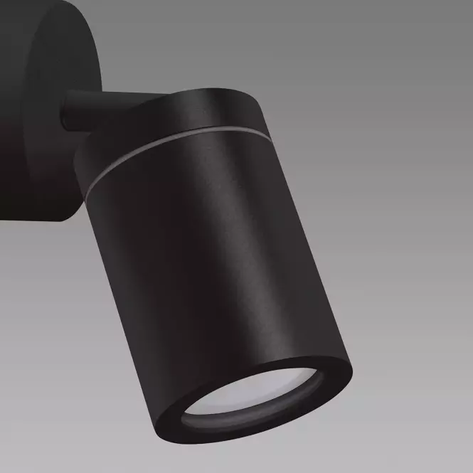 Lámpa TENOR GU10 1C BLACK 04069 IP44 LS1,4