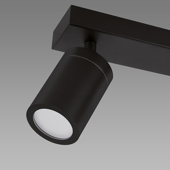 Lámpa TENOR GU10 2L BLACK 04071 IP44 LS2
