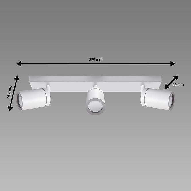 Lámpa TENOR GU10 3L WHITE 04072 IP44 LS3