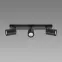 Lámpa TENOR GU10 3L BLACK 04073 IP44 LS3,2