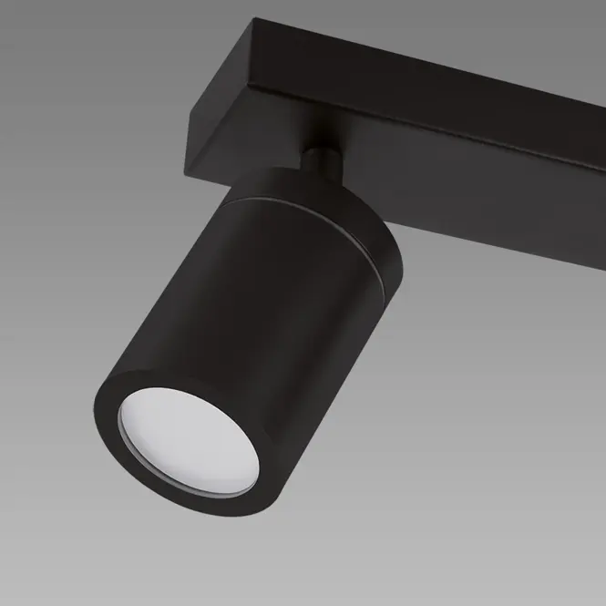 Lámpa TENOR GU10 3L BLACK 04073 IP44 LS3