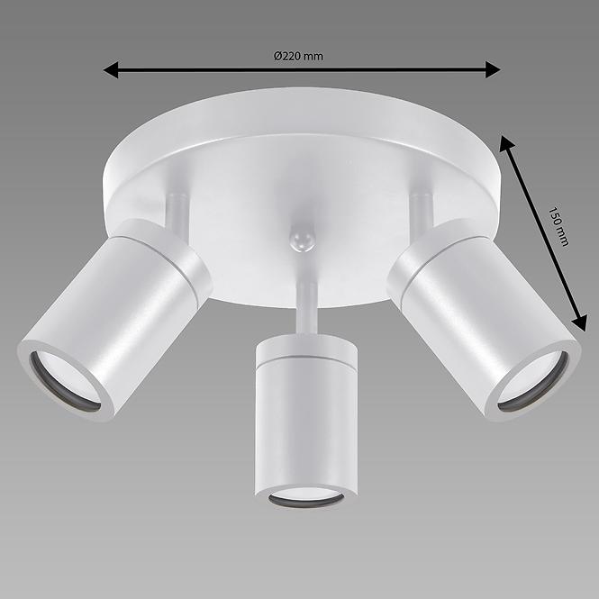 Lámpa TENOR GU10 3C WHITE 04074 O IP44 LS3