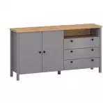 Komód 2D3S Melini Gray K