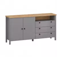 Komód 2D3S Melini Gray K