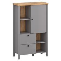 Regál 1D2S Melini Gray C