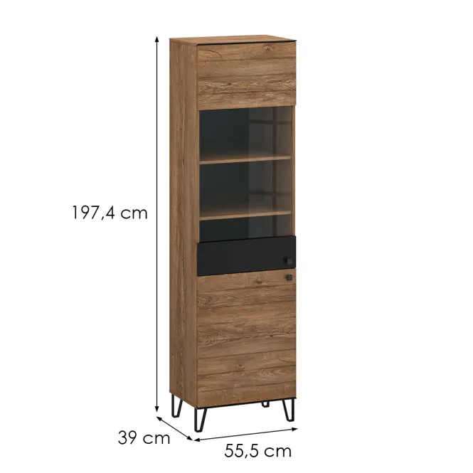 Vitrin Weil A burgund oak,2