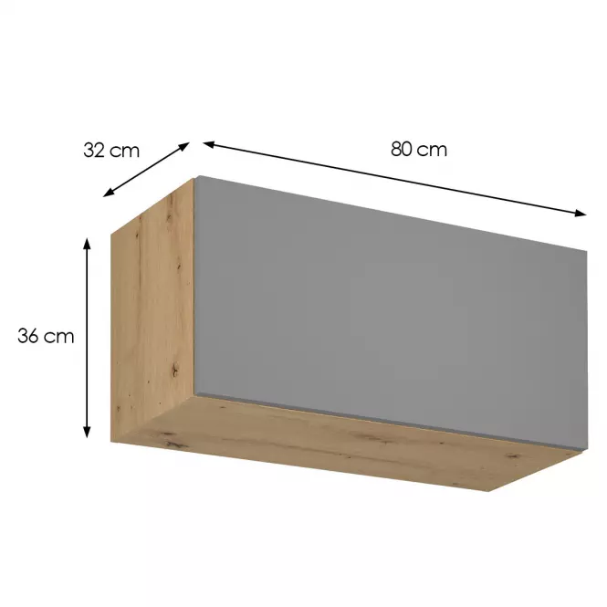 Konyhaszekrény Langen G80K beige,2