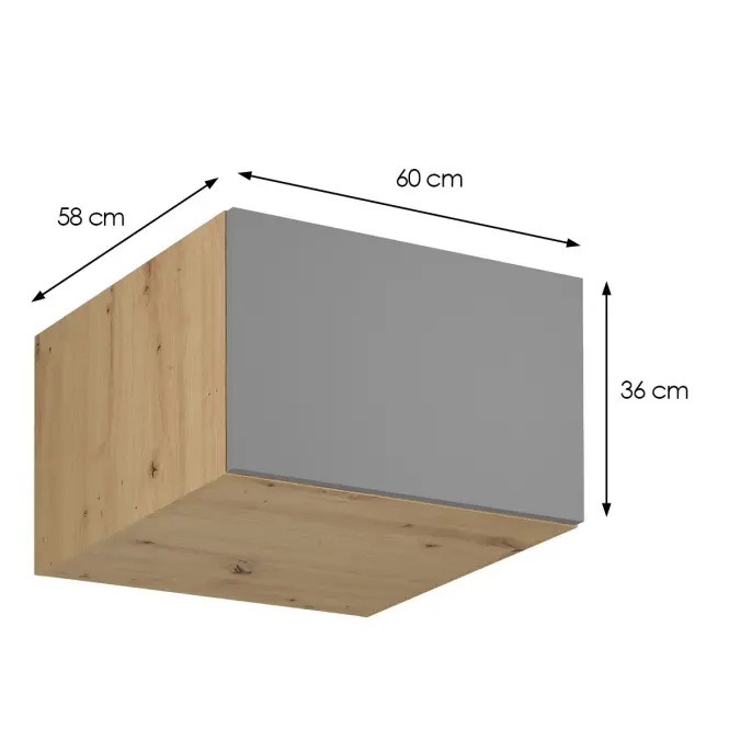 Konyhaszekrény Langen N60 beige,2