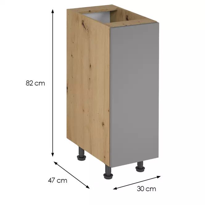 Konyhaszekrény Langen D30 beige,2