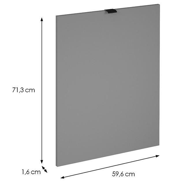 Konyhaszekrény ajtó Langen D60FZW beige