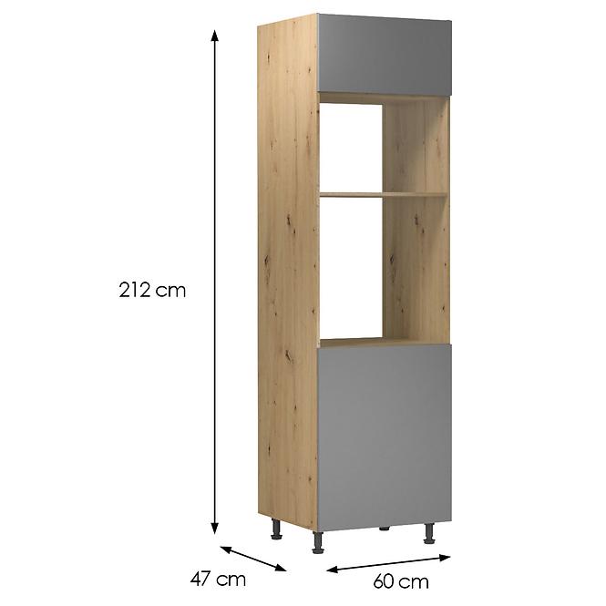 Konyhaszekrény Langen D60PM beige