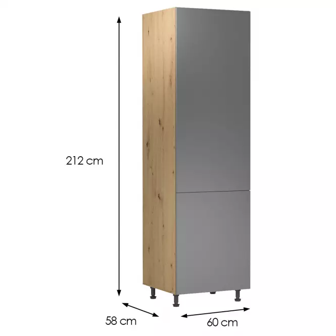 Konyhaszekrény Langen D60R beige,2