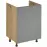 Konyhaszekrény Langen D60Z beige