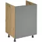 Konyhaszekrény Langen D60Z beige