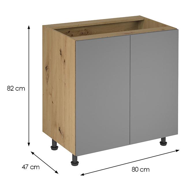 Konyhaszekrény Langen D80 beige,2