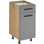Konyhaszekrény Langen D40S1 fogantyú beige