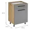 Konyhaszekrény Langen D60S1 fogantyú beige,2