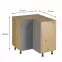 Konyhaszekrény Langen D90N beige,2