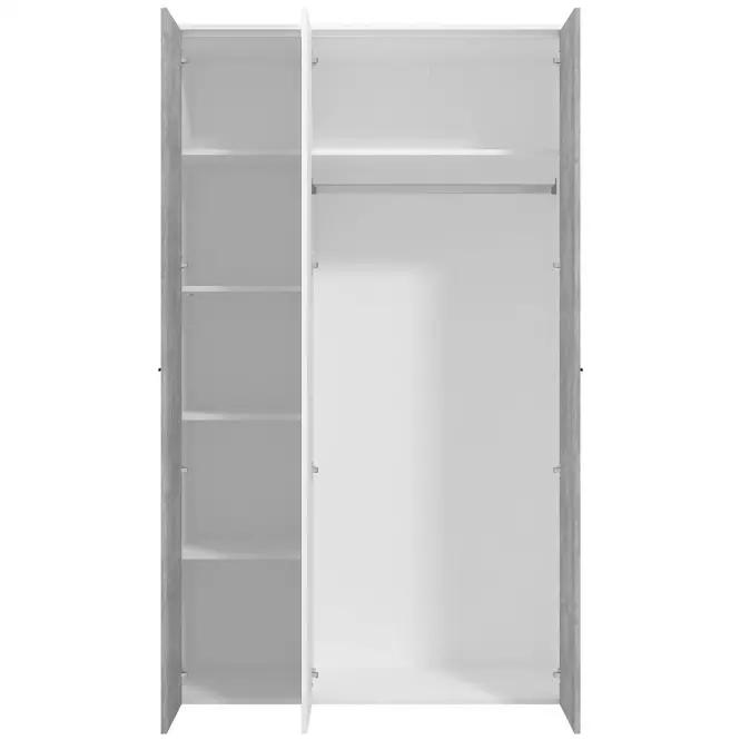 Szekrény Varadero beton/fehér 3K1O 11011616,3