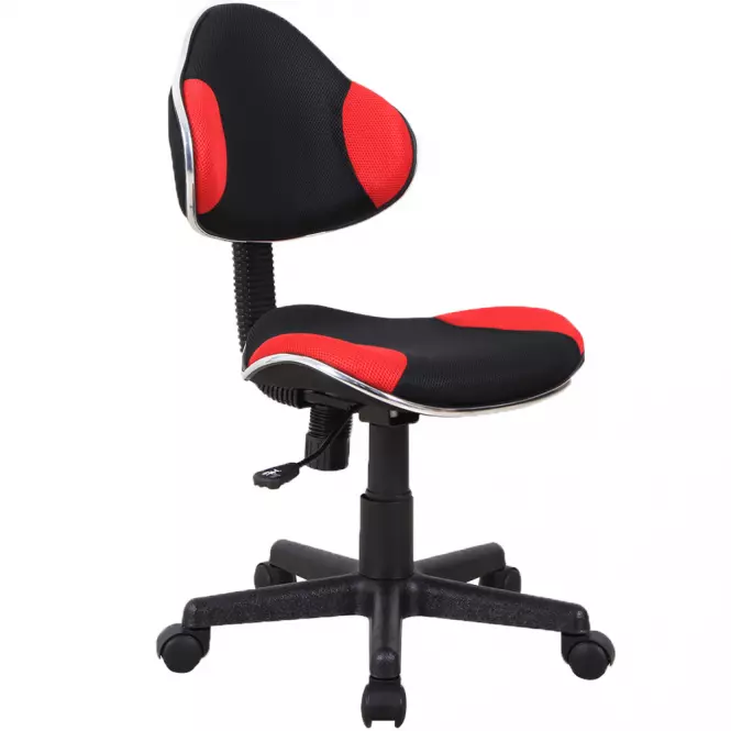 Irodai szék Cx 4112R piros/fekete,3