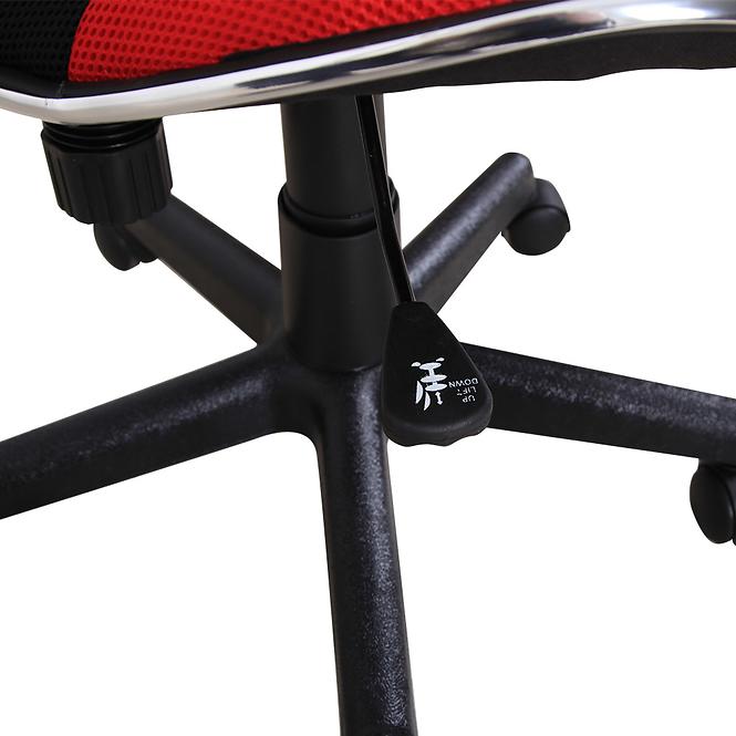 Irodai szék Cx 4112R piros/fekete